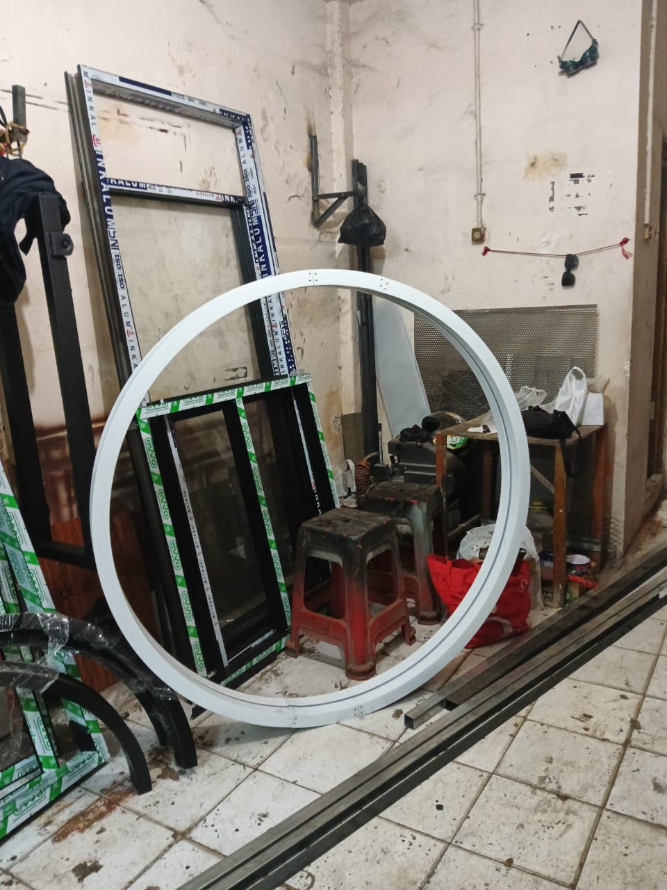 Jendela Bulat Aluminium (Round Window)