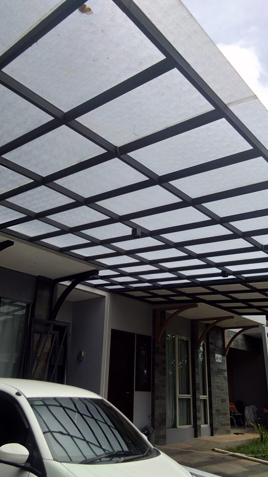 Kanopi Kaca Tempered & Laminated