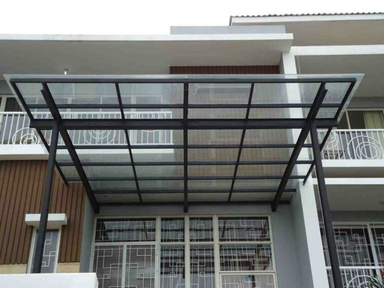 Kanopi Kaca Tempered & Laminated