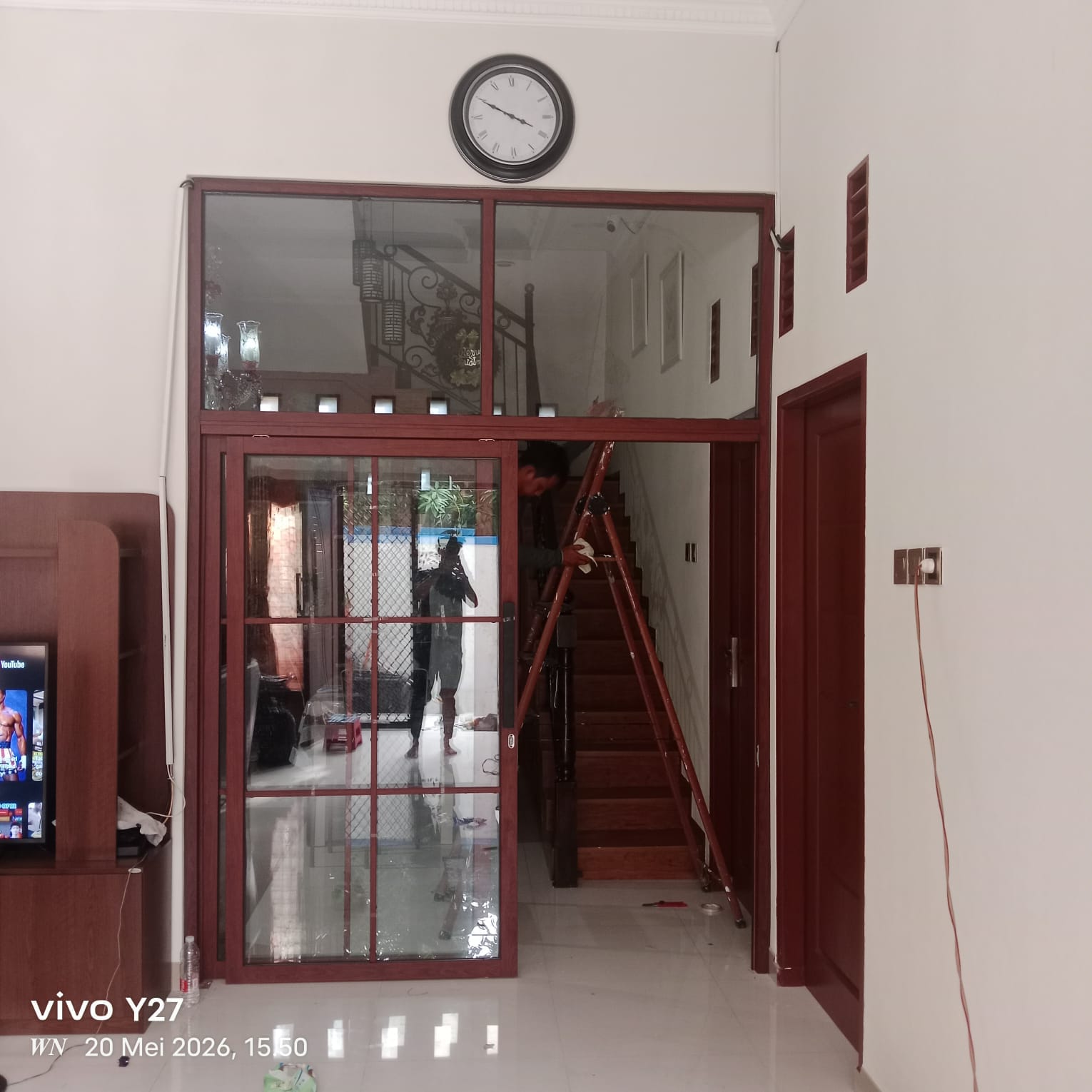Pintu Kombinasi Sliding Swing